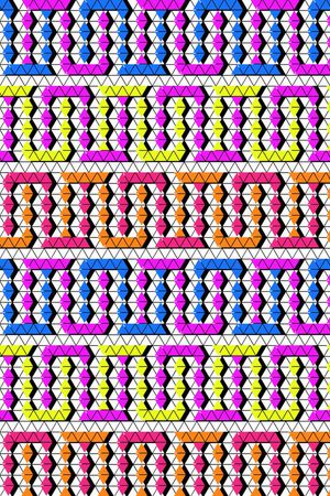 几何印花华亿平台图片