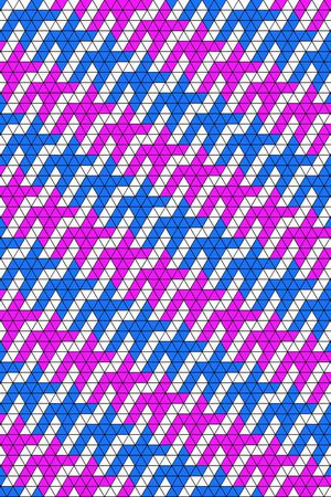 三角形印花华亿平台图片