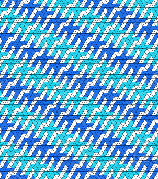 三角形印花华亿平台图片