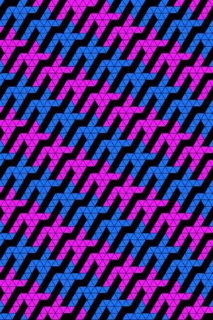 三角形印花华亿平台图片