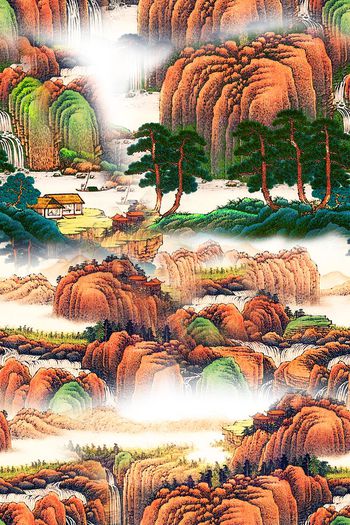 国画印花华亿平台图片