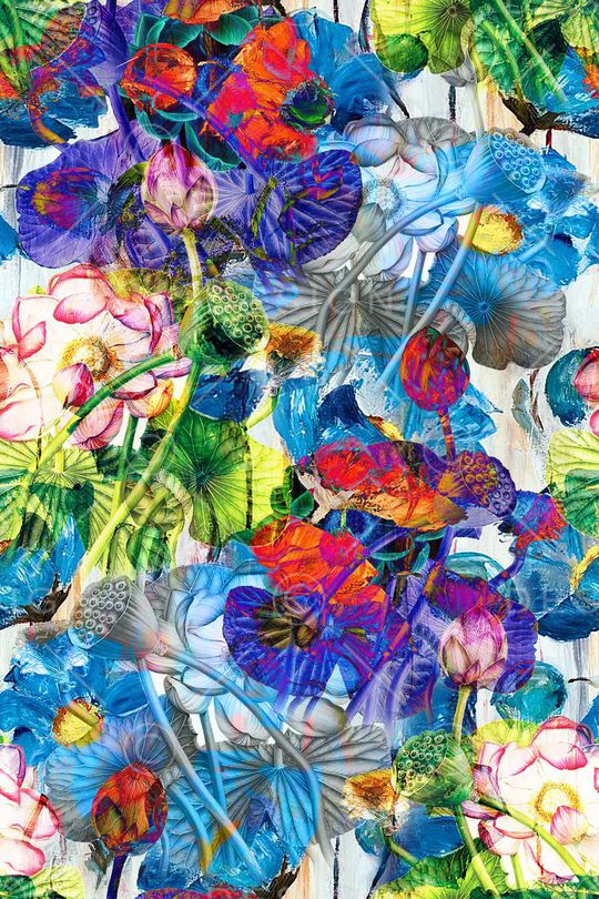 莲花印花华亿平台图片