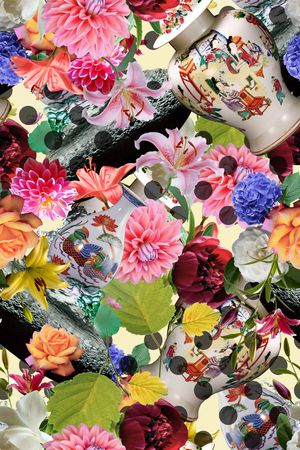 花朵印花华亿平台图片