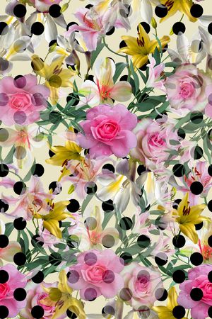 玫瑰印花华亿平台图片