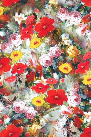 写意印花华亿平台图片