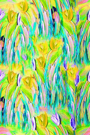 组合花卉印花华亿平台图片