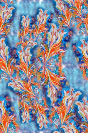 组合花卉印花华亿平台图片