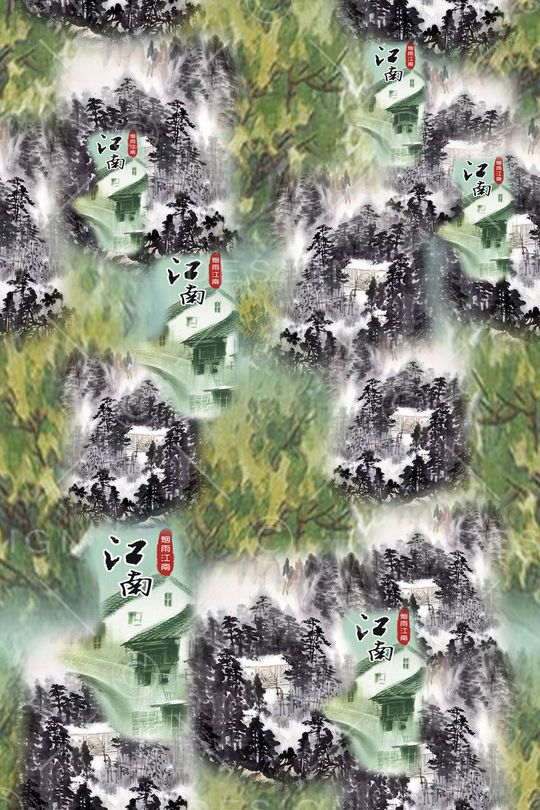 树林印花华亿平台图片