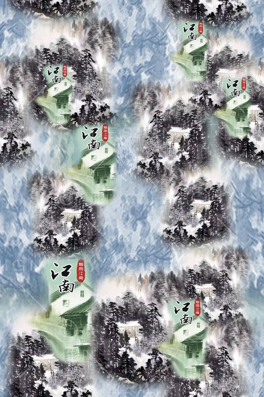 树林印花华亿平台图片