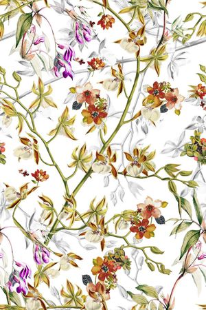 手绘印花华亿平台图片