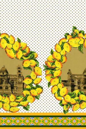 欧式建筑印花华亿平台图片