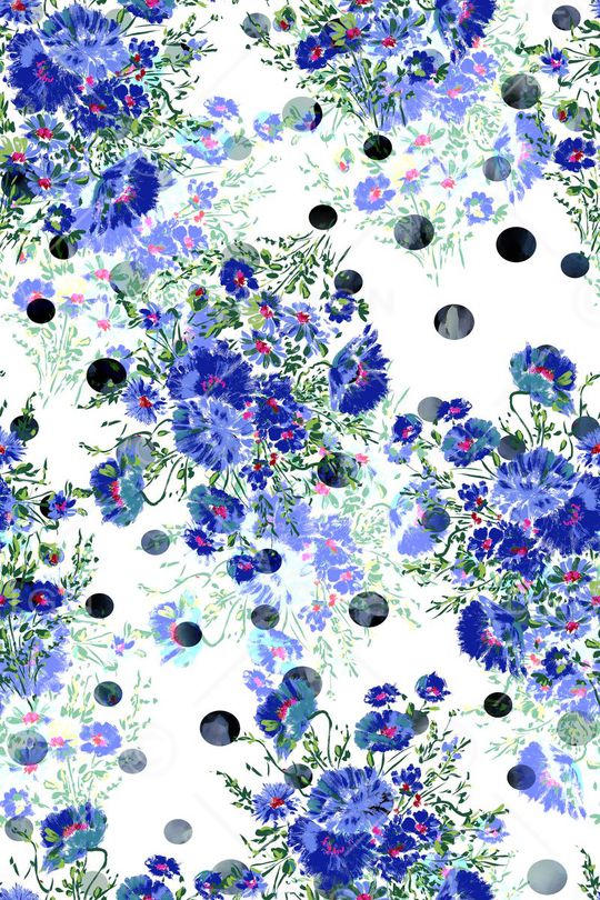 时尚清新印花华亿平台图片