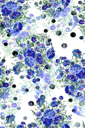 时尚清新印花华亿平台图片