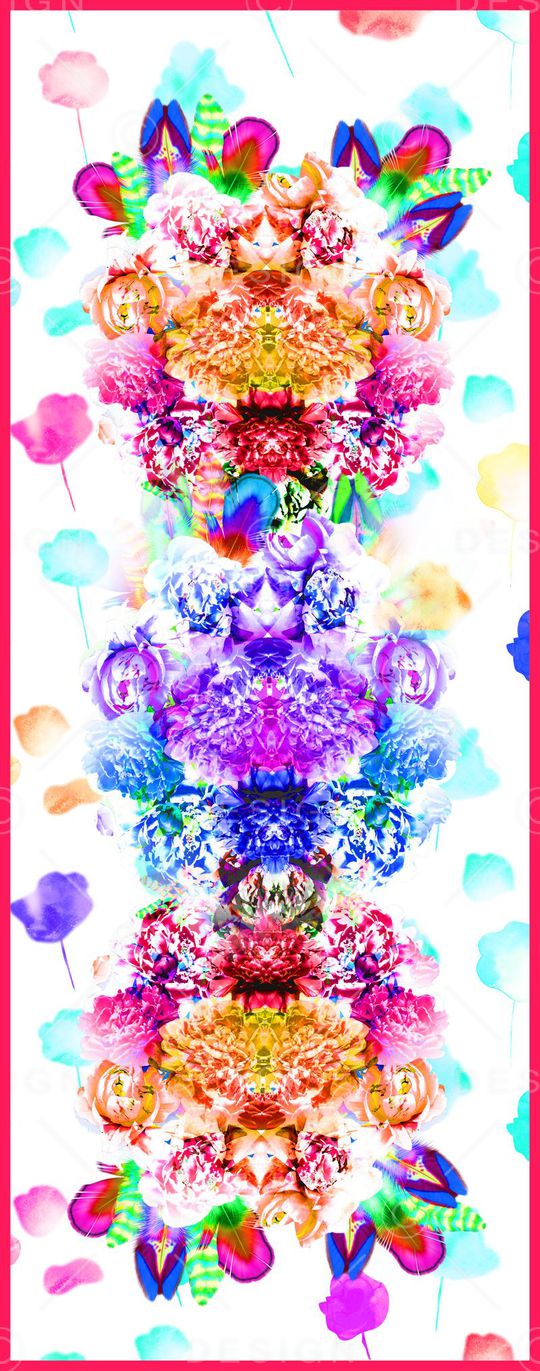 丝巾印花华亿平台图片