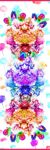 丝巾印花华亿平台图片