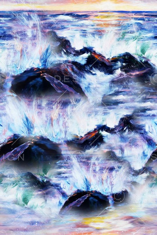 风景印花华亿平台图片