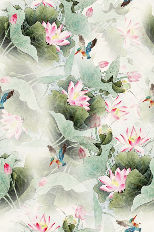 旗袍印花华亿平台图片