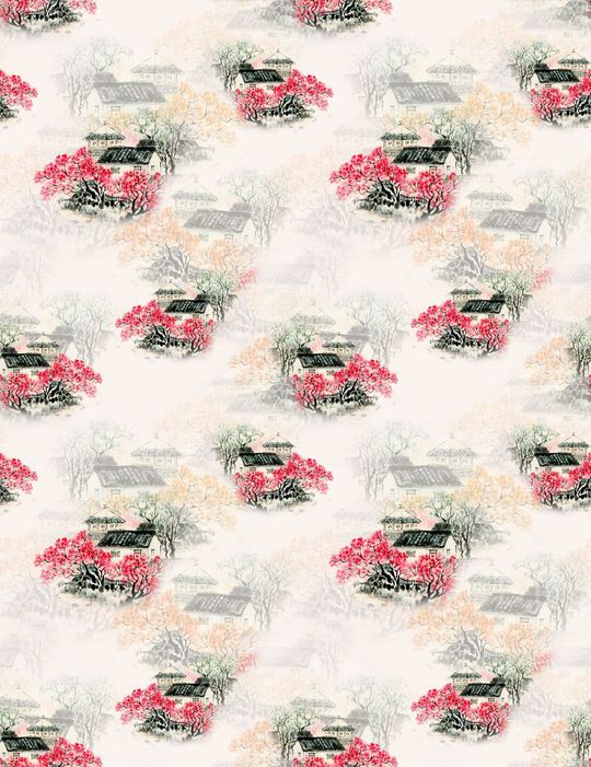 旗袍印花华亿平台图片