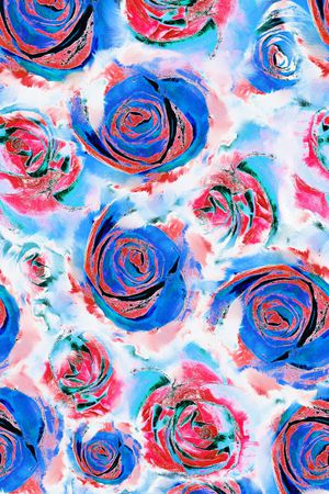 花朵印花华亿平台图片