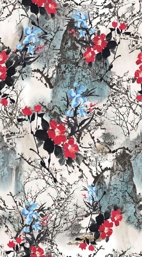 风景印花华亿平台图片