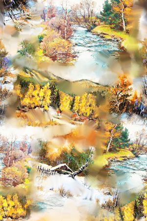 肌理印花华亿平台图片