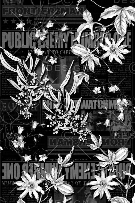 暗黑印花华亿平台图片