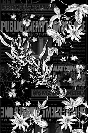 暗黑印花华亿平台图片