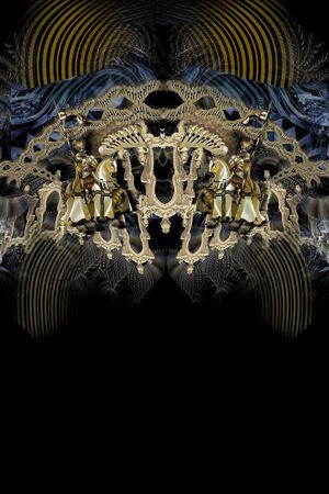 巴洛克印花华亿平台图片