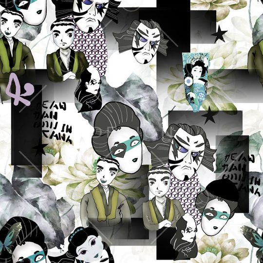 日本动漫印花华亿平台图片