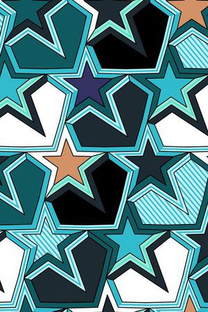 2017年女装新几何女装衬衫华亿平台印花华亿平台图片