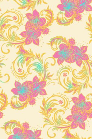 手绘卷叶花清新韩国风格女装衬衫华亿平台印花华亿平台图片