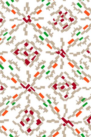 几何印花华亿平台图片