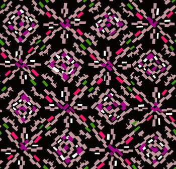 620626-马赛克格子-梅红