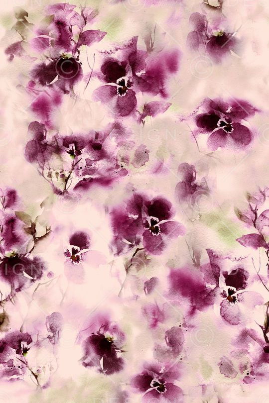 水彩印花华亿平台图片