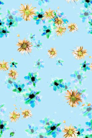 水彩印花华亿平台图片