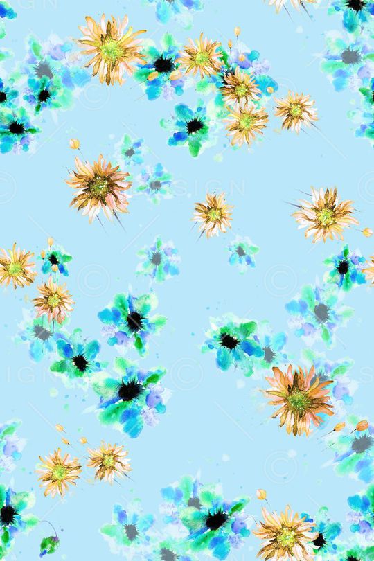 水彩印花华亿平台图片