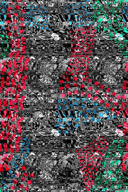 潮流时尚印花华亿平台图片