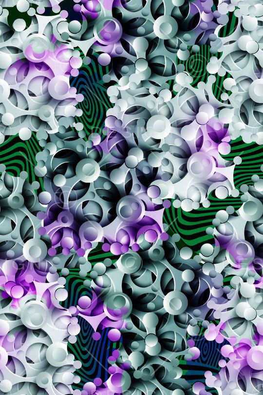 圆形印花华亿平台图片