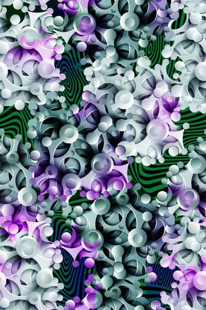 圆形印花华亿平台图片