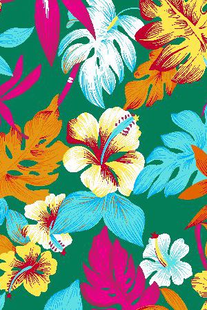 花卉。乱花印花华亿平台图片