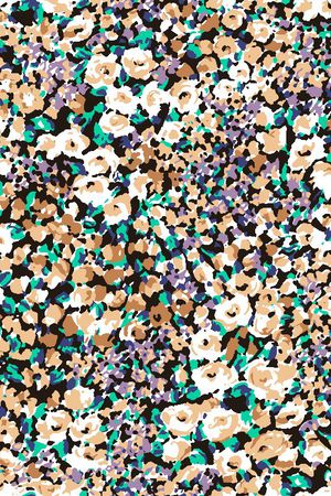 碎花印花华亿平台图片