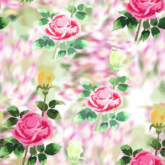 淡雅田园风印花华亿平台图片