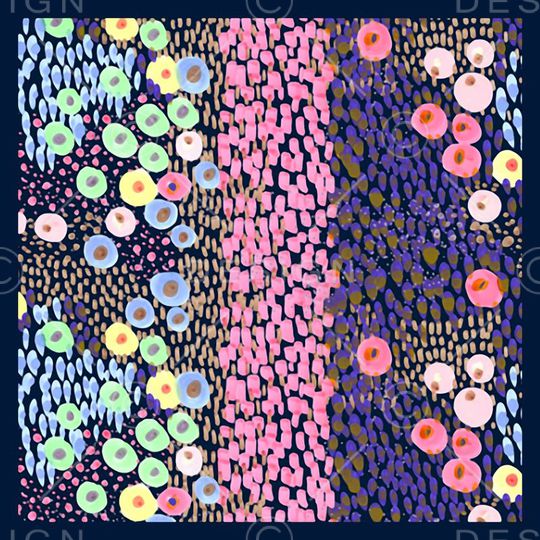 手绘印花华亿平台图片