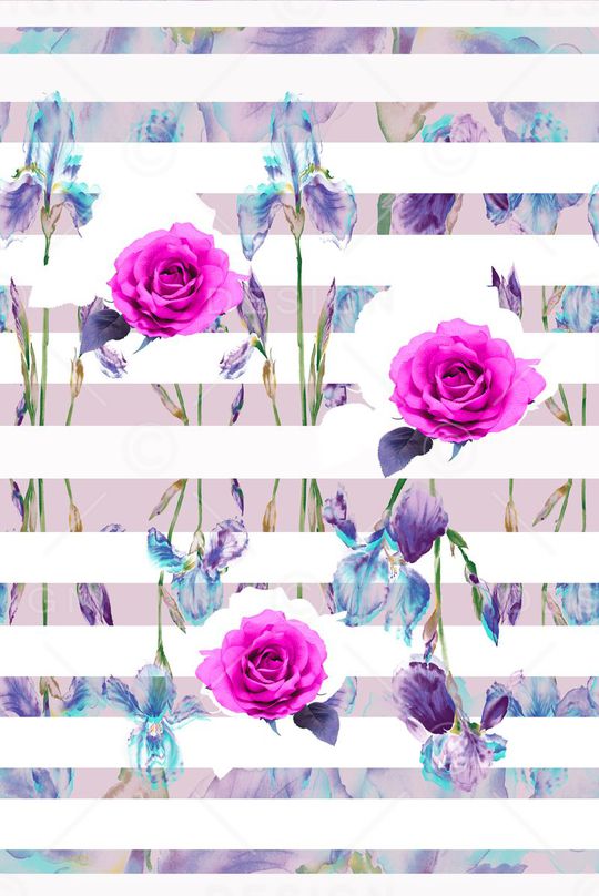 玫瑰印花华亿平台图片