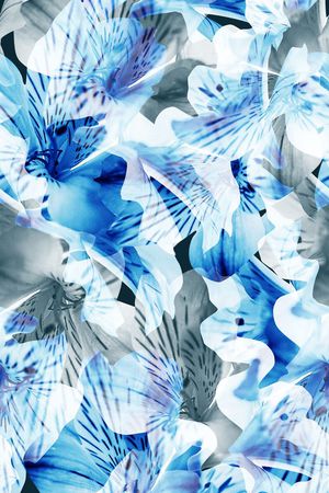 复古欧式大花印花华亿平台图片