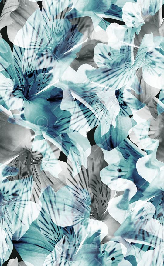 复古欧式大花印花华亿平台图片