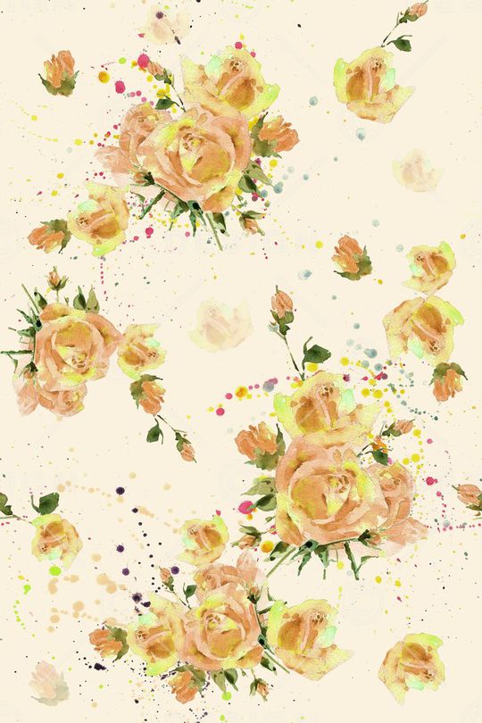 水彩印花华亿平台图片