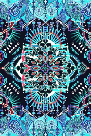 民族风印花华亿平台图片