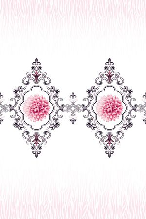 绣球花印花华亿平台图片