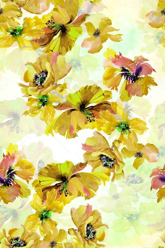 花朵印花华亿平台图片